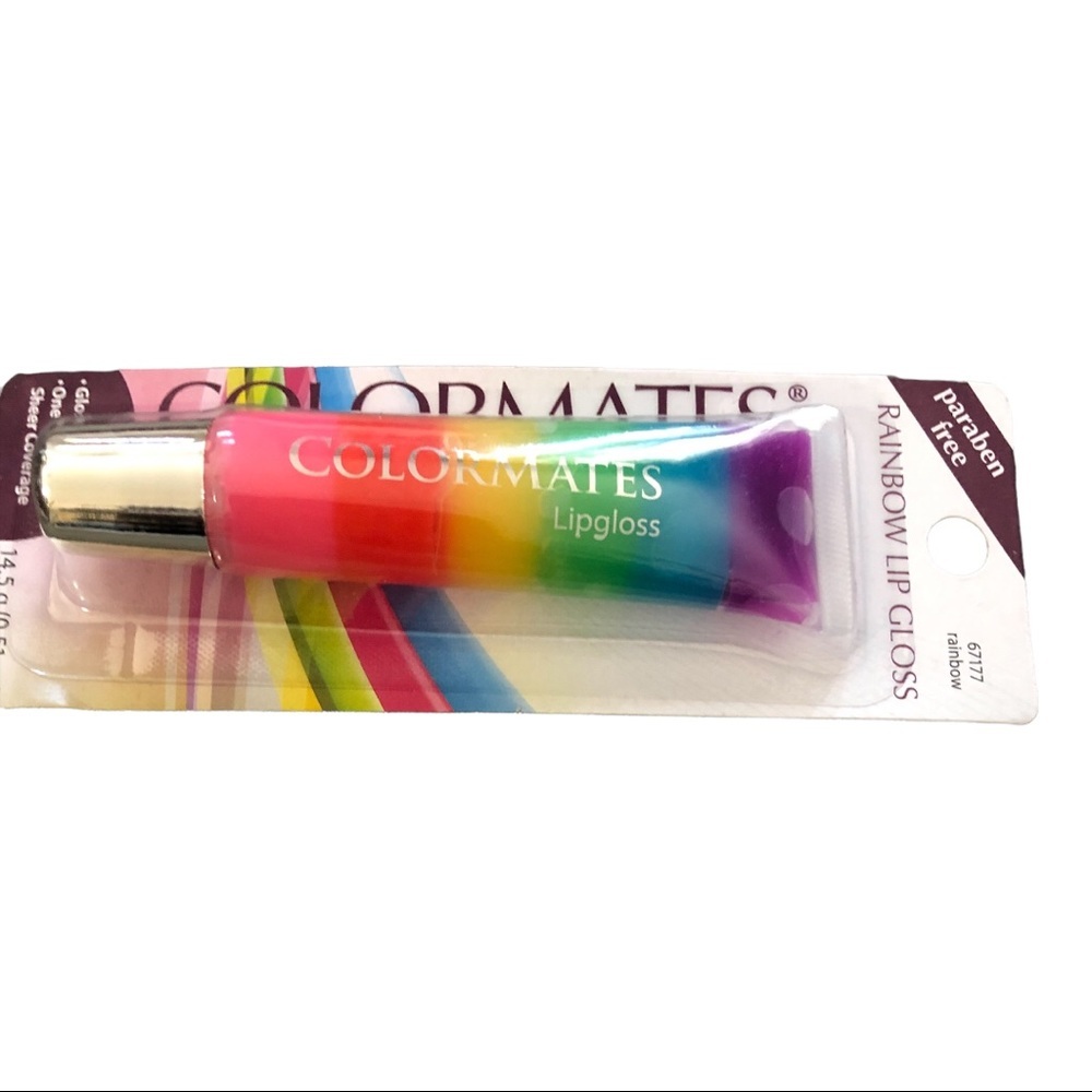 2pack Rainbow lipgloss new
